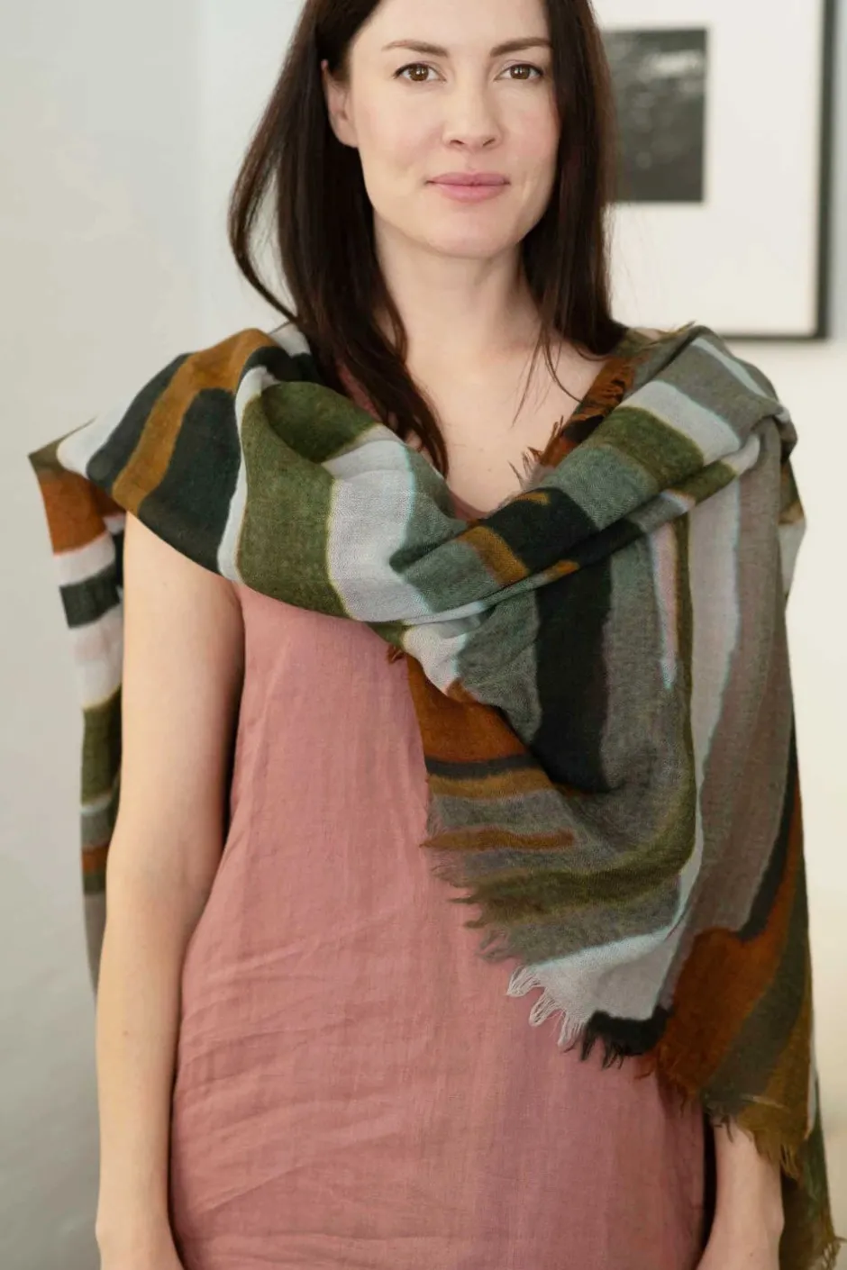 annica_scarf_woodland_2.webp Cheap Lazybones Annica Scarf Woodland