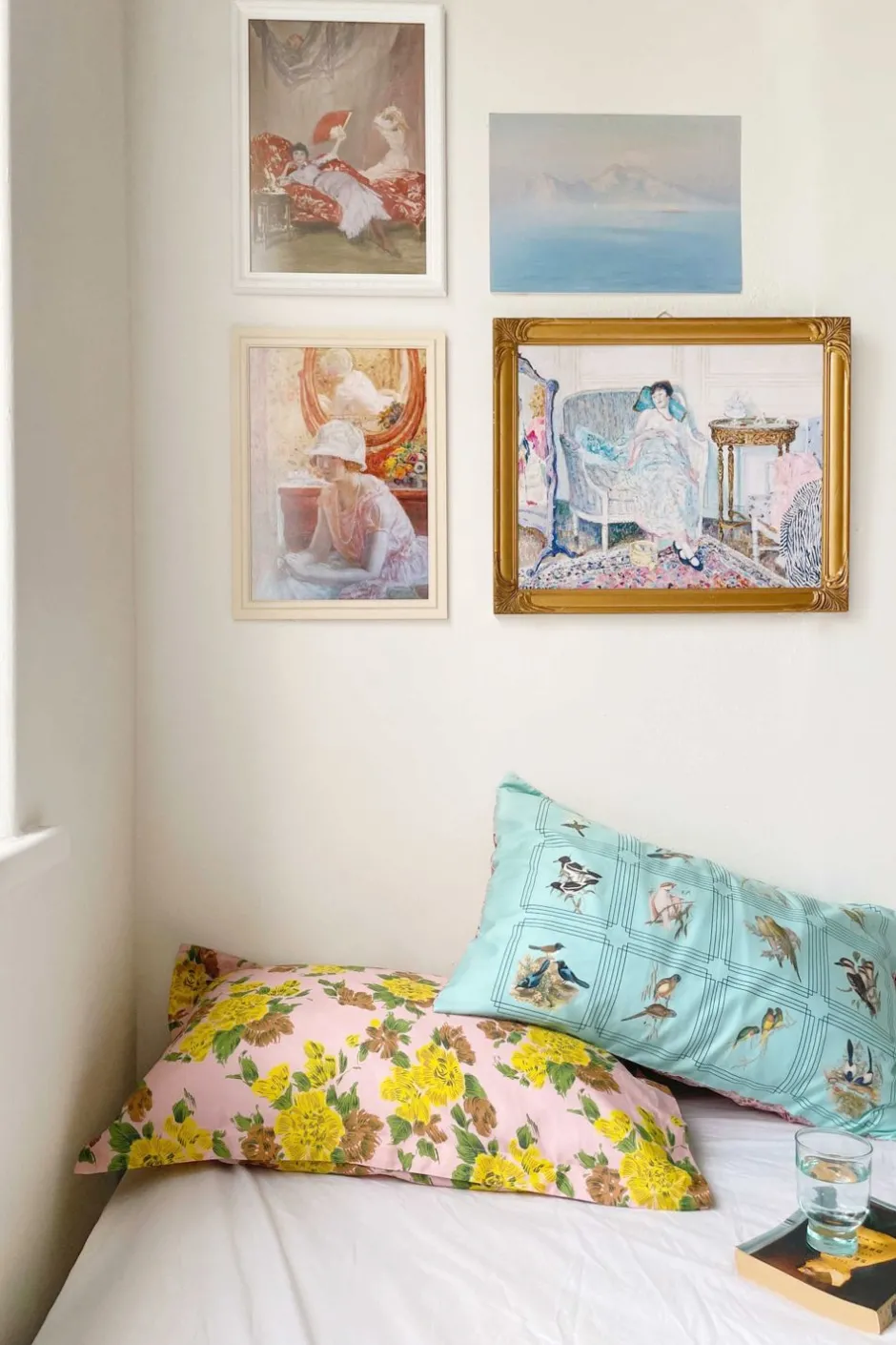 Fashion Lazybones Art Print Set - In The Boudoir