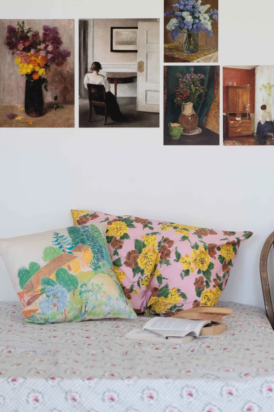 Cheap Lazybones Art Print Set - Reading Room
