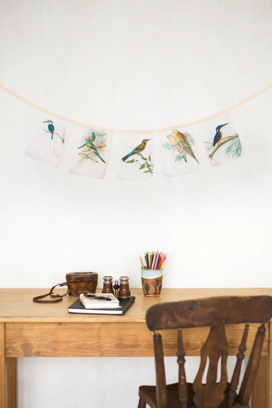 Sale Lazybones Australian Birds Garland *Organic Cotton