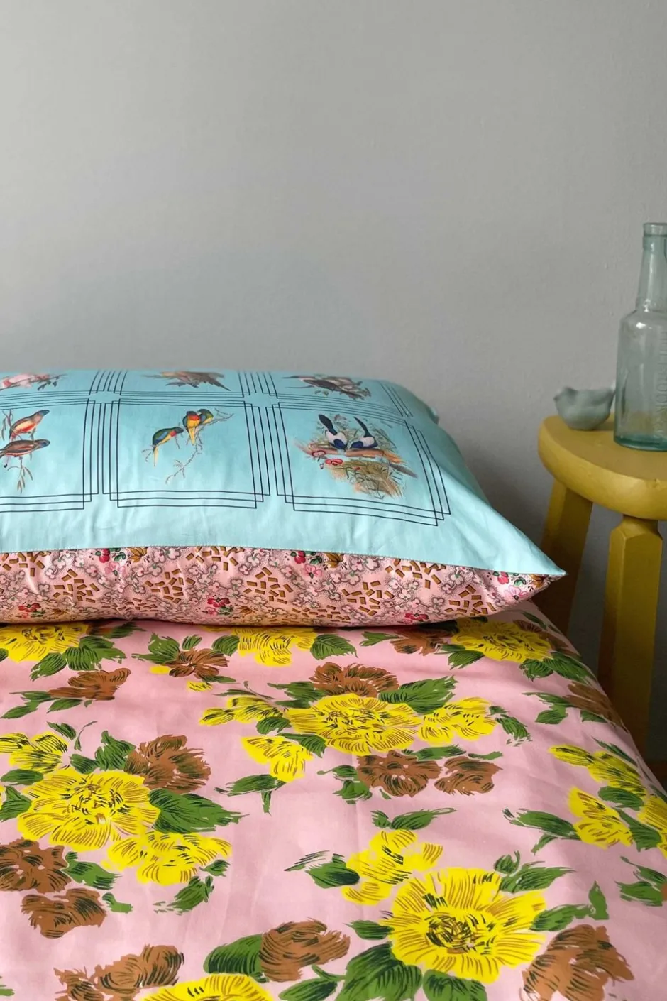 australian_birds_pillowcase_set_organic_cotton_7.webp Outlet Lazybones Australian Birds Pillowcase Set *Organic Cotton