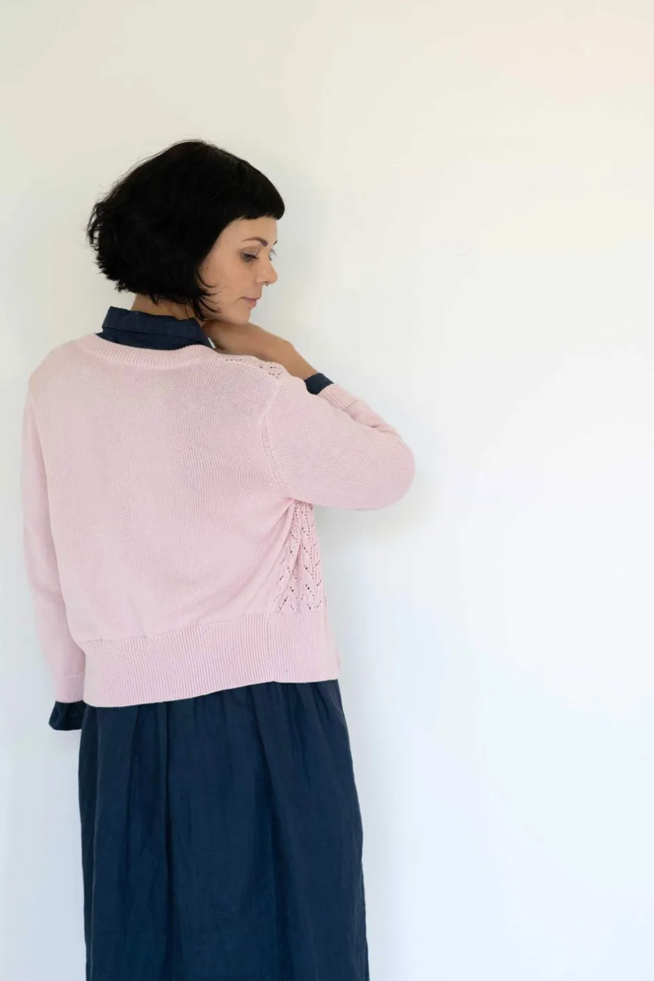 ava_cardigan_blossom_organic_cotton_7.webp Online Lazybones Ava Cardigan Blossom *Organic Cotton