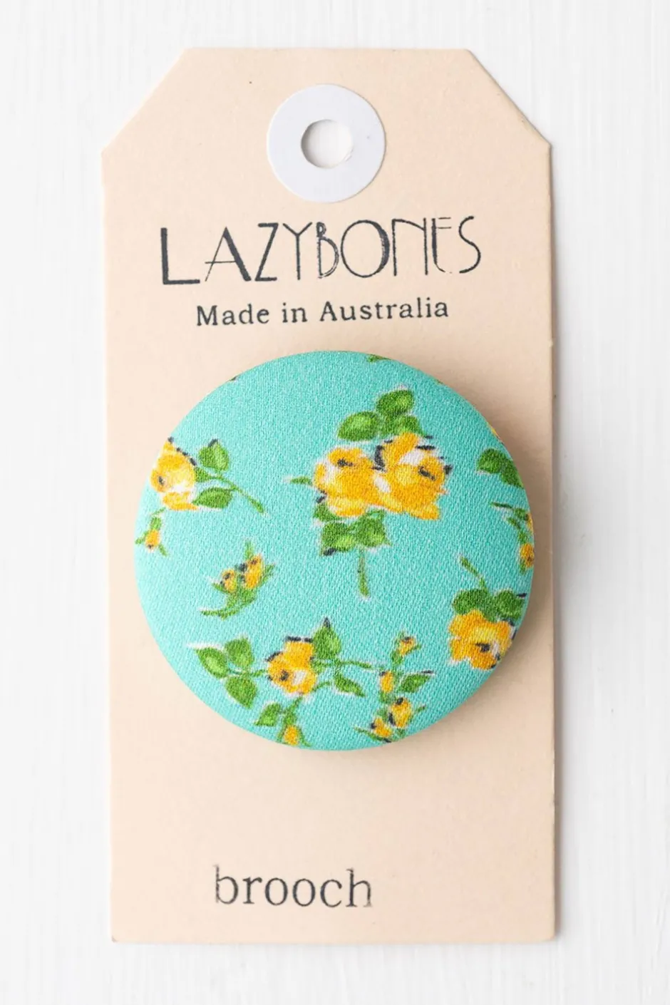 New Lazybones Avalon Brooch