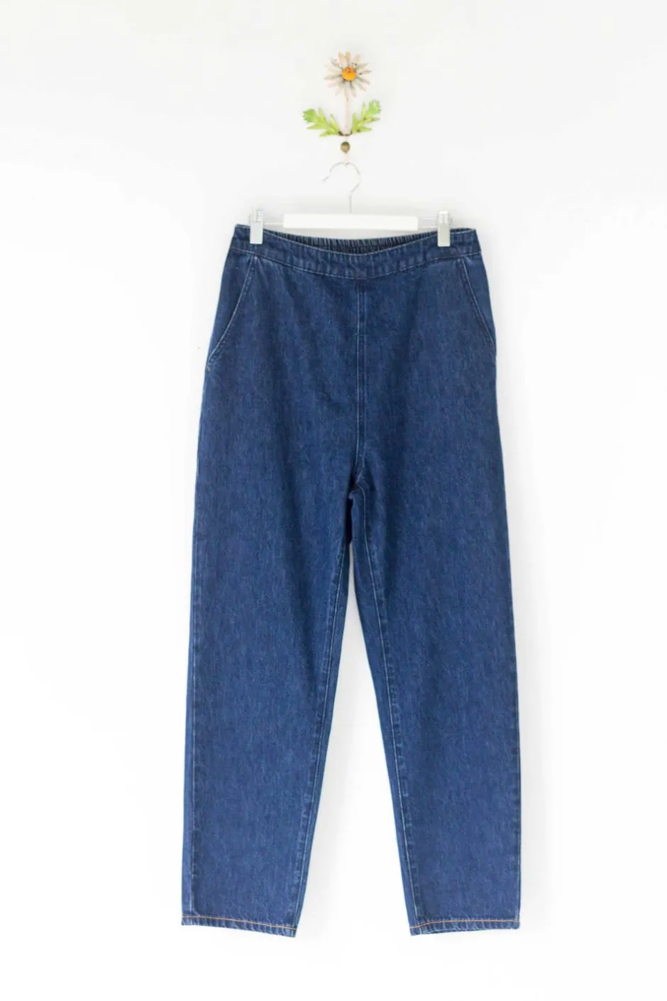 celine_pant_in_lightweight_denim_organic_cotton_6.webp Best Sale Lazybones Celine Pant In Lightweight Denim *Organic Cotton