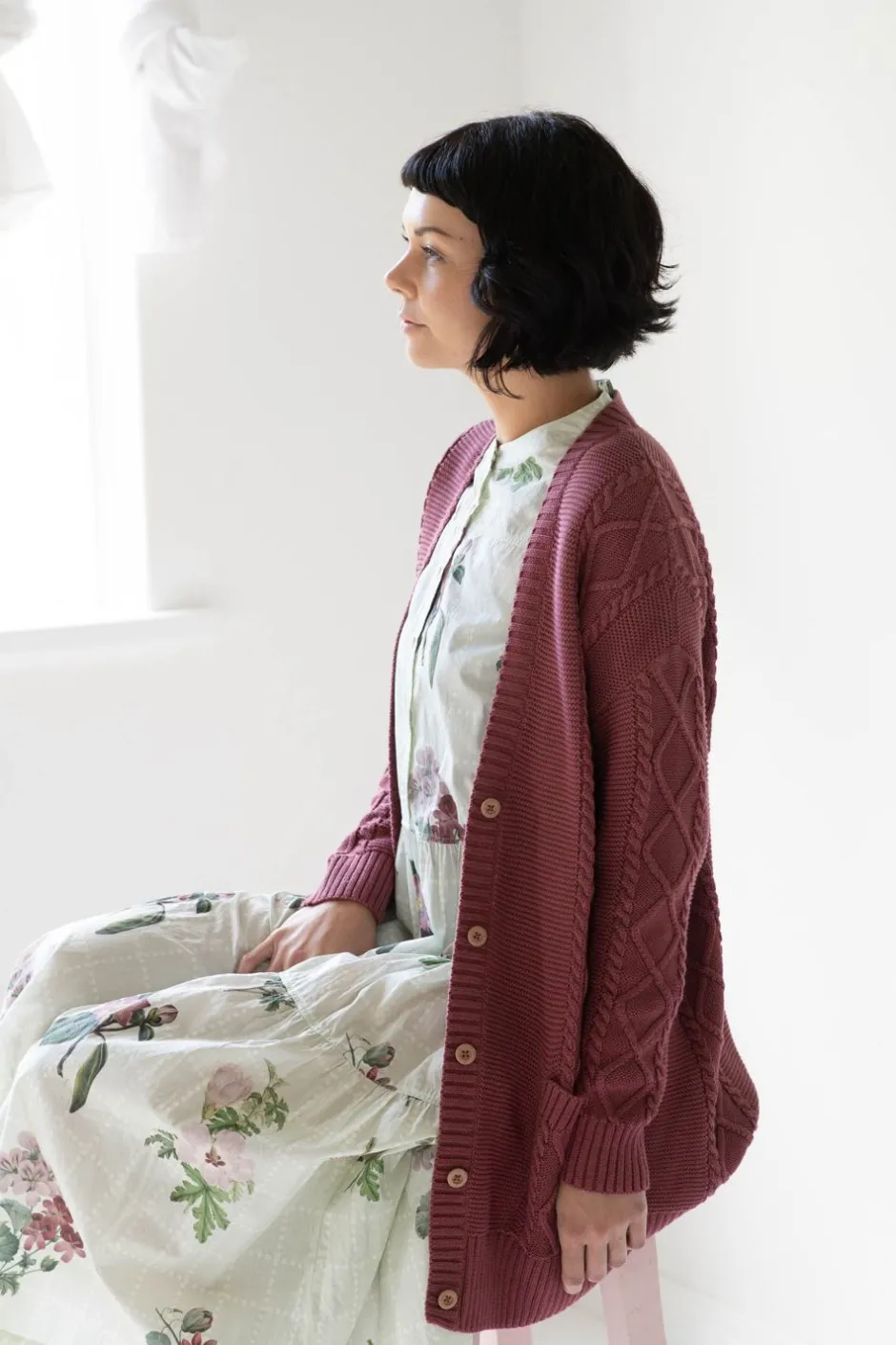 charli_cardigan_mulberry_organic_cotton_3.webp Hot Lazybones Charli Cardigan Mulberry *Organic Cotton