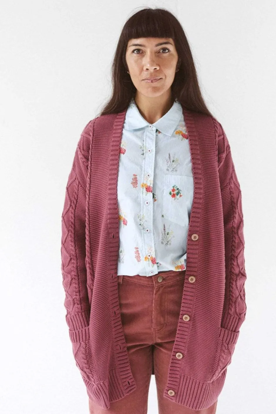 charli_cardigan_mulberry_organic_cotton_6.webp Hot Lazybones Charli Cardigan Mulberry *Organic Cotton