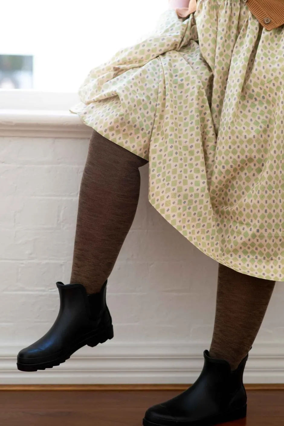 deco_brown_wool_tights_2.webp Online Lazybones Deco Brown Wool Tights