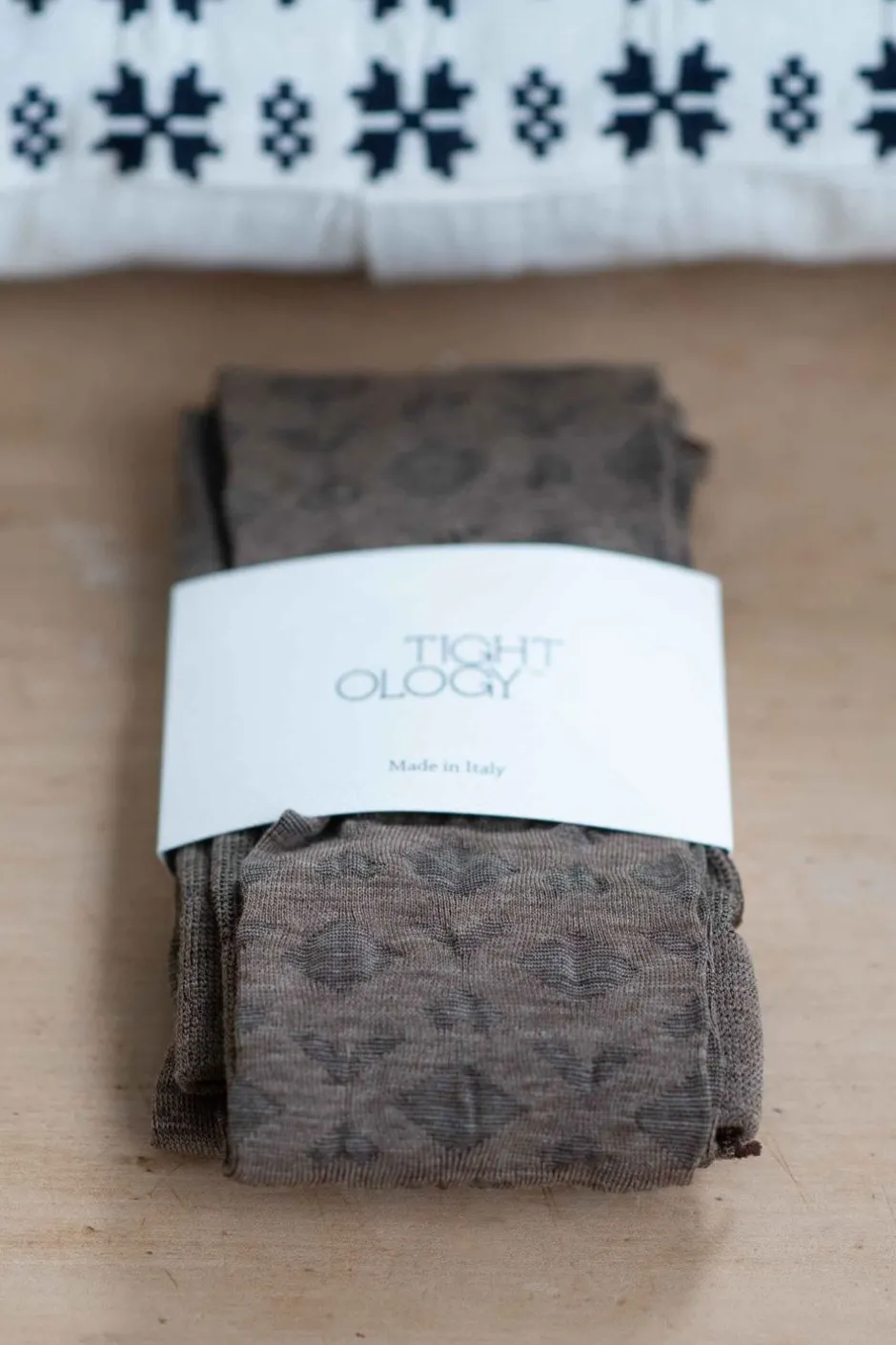 deco_brown_wool_tights_3.webp Online Lazybones Deco Brown Wool Tights