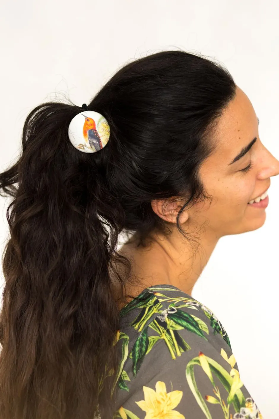 Outlet Lazybones Hair Button Honey Eater