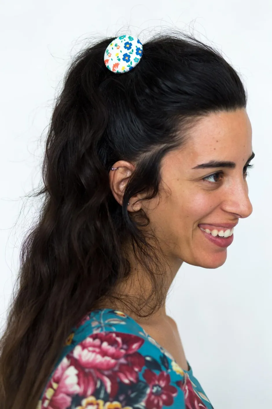 Fashion Lazybones Hair Button In Mindy