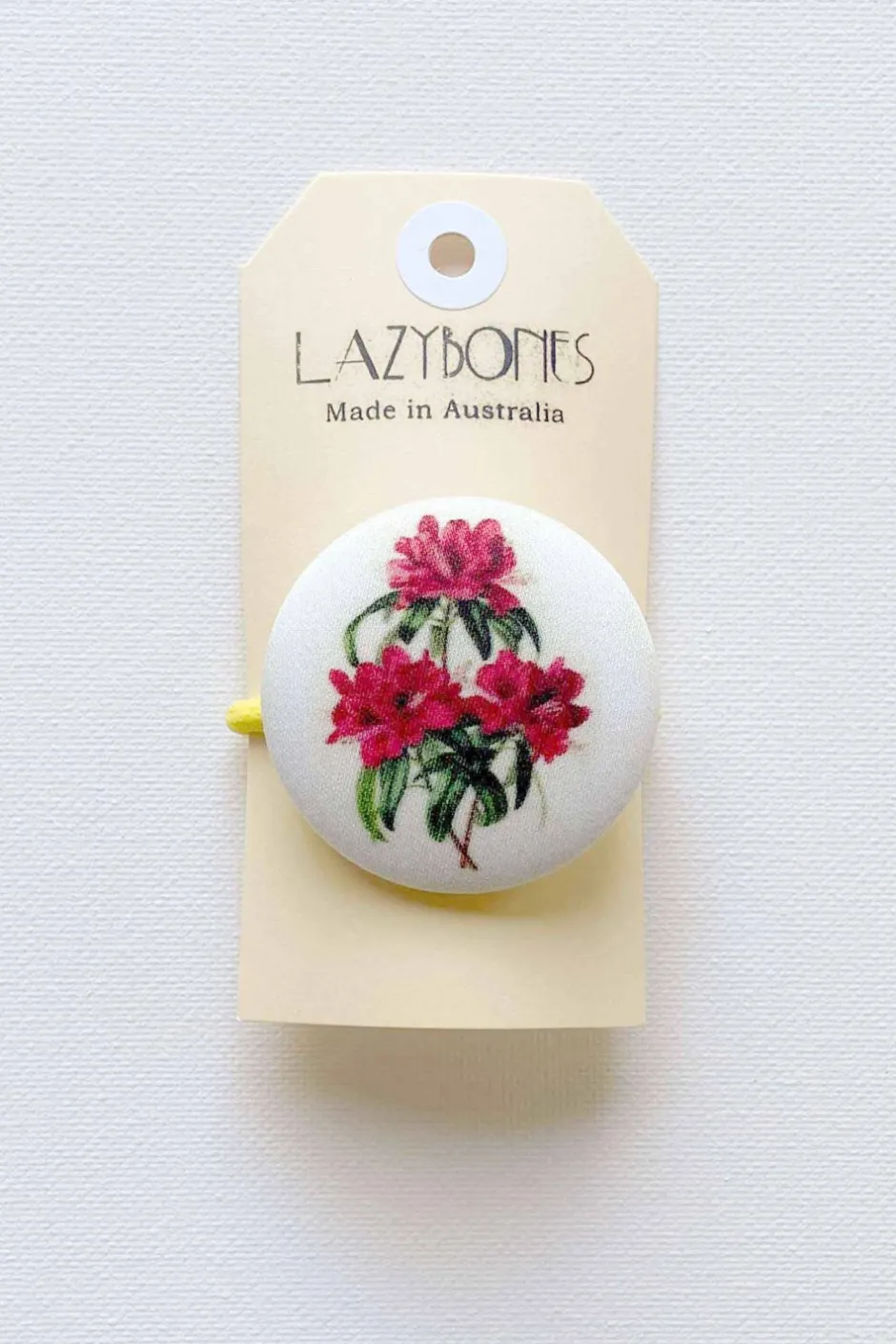 Cheap Lazybones Hair Button Rhododendron