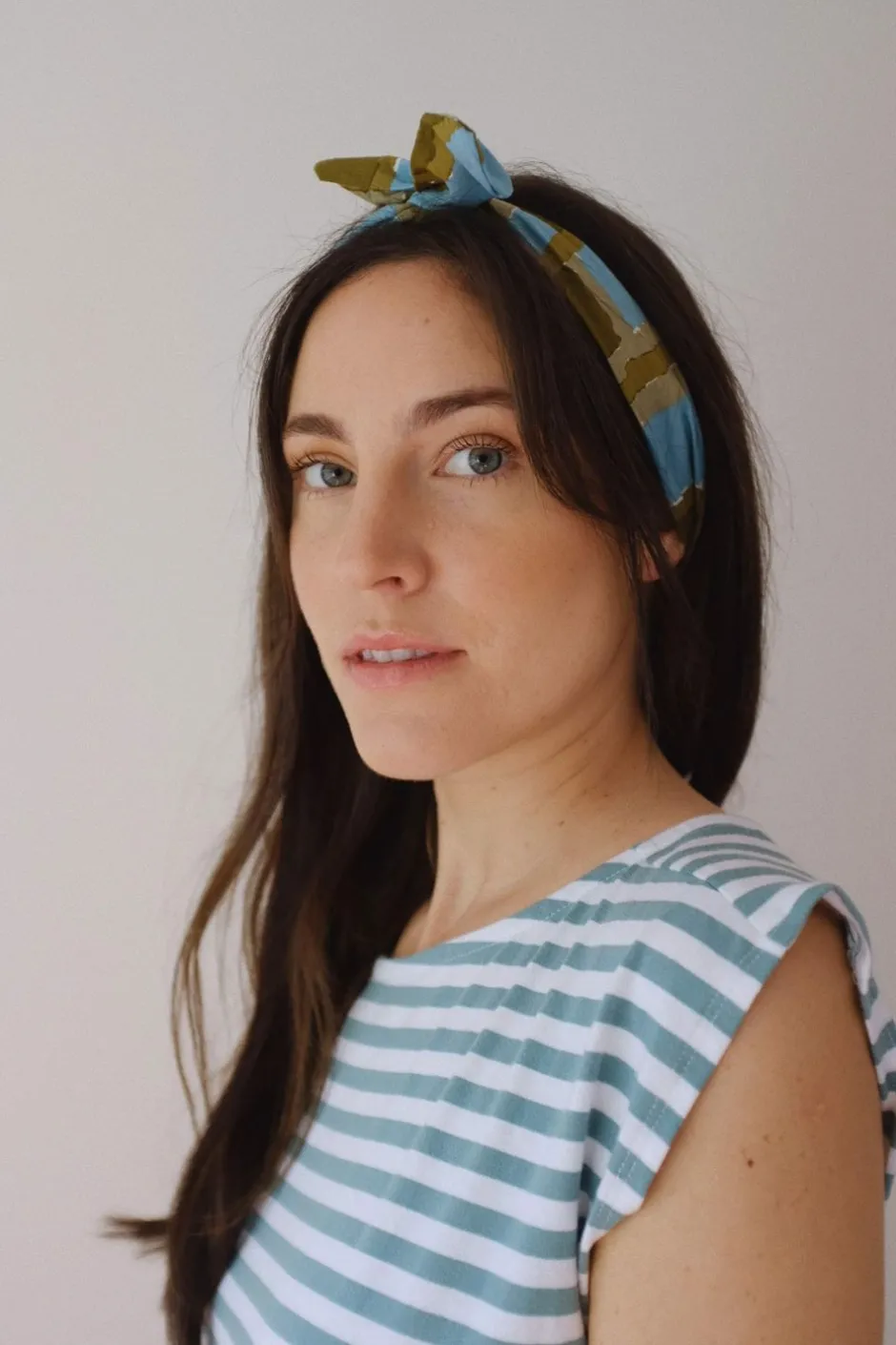 hair_wrap_in_watercolour_2.webp Best Sale Lazybones Hair Wrap In Watercolour
