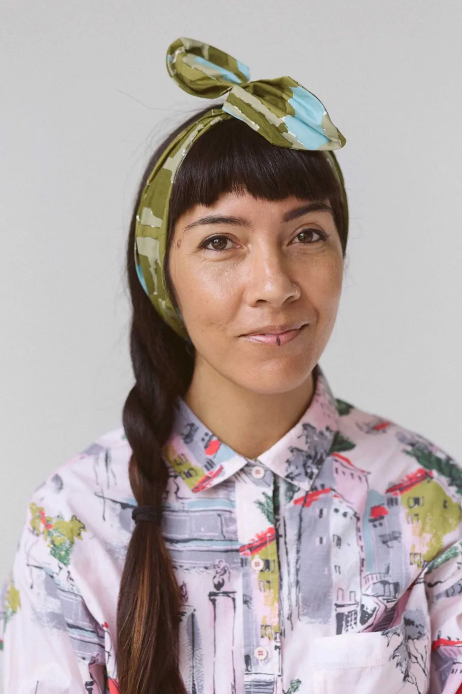 hair_wrap_wide_watercolour_2.webp Cheap Lazybones Hair Wrap Wide Watercolour
