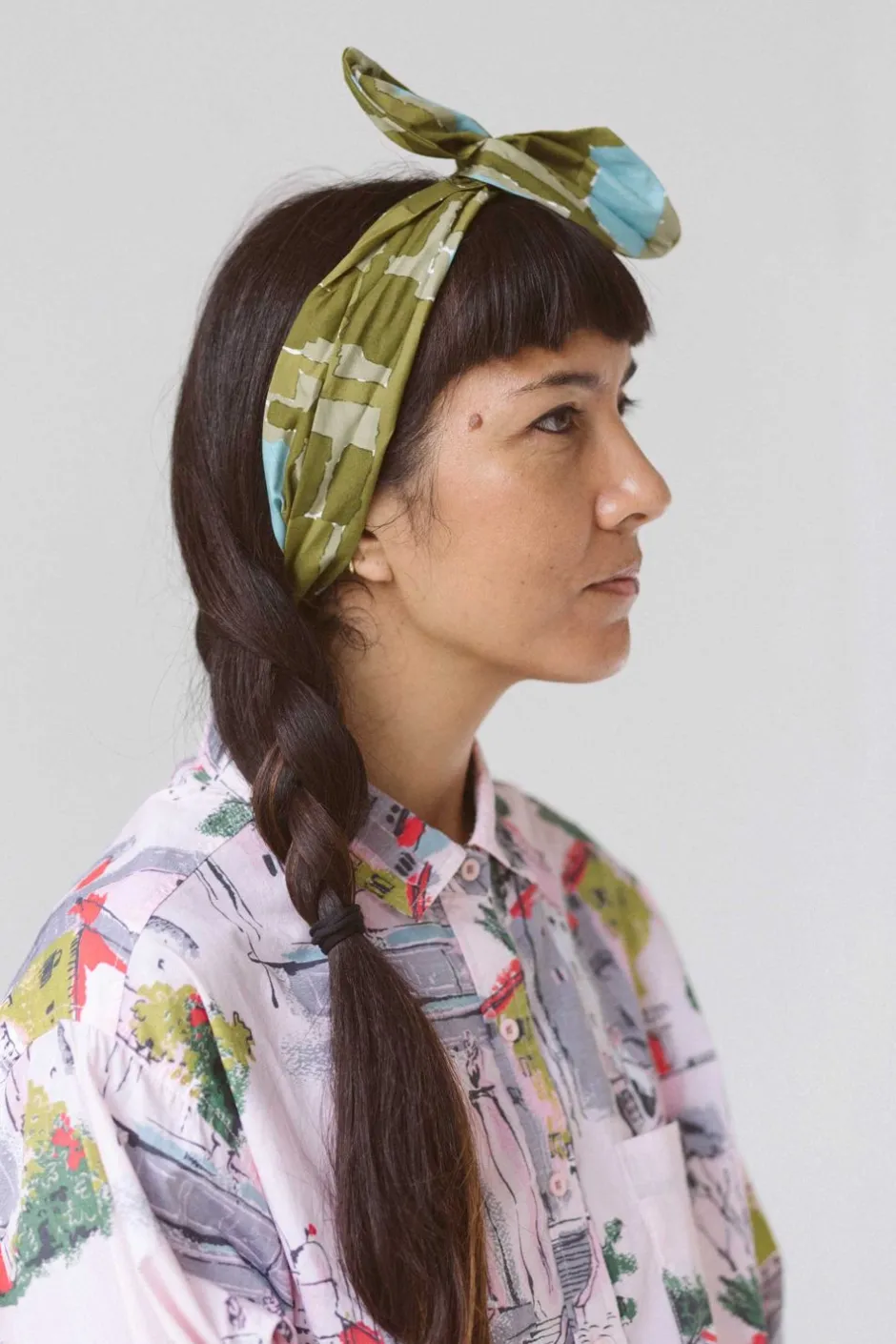 hair_wrap_wide_watercolour_3.webp Cheap Lazybones Hair Wrap Wide Watercolour