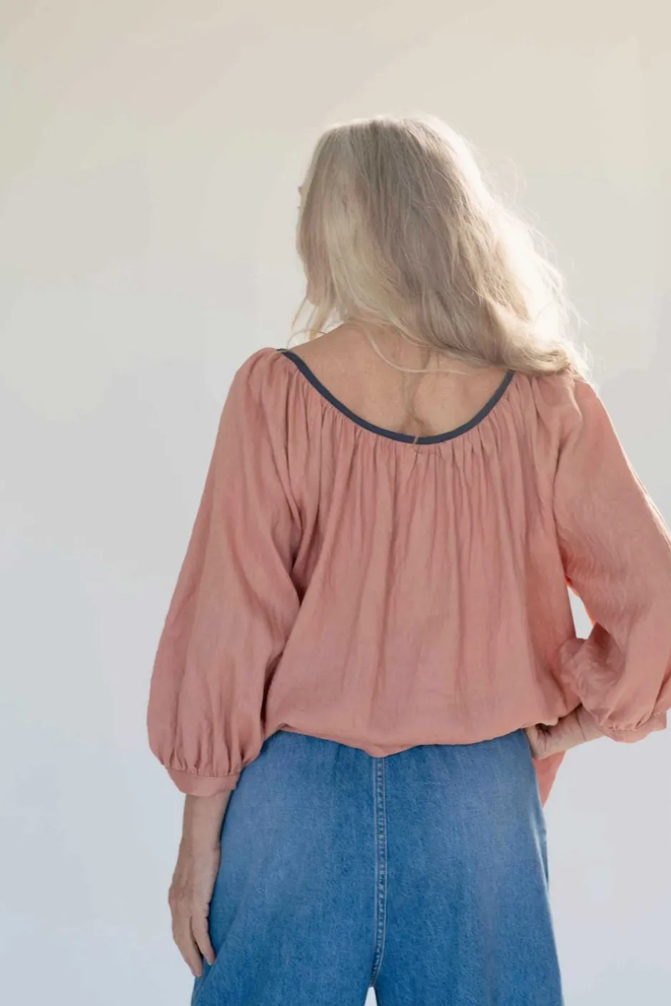 hetti_linen_top_clay_3.webp Clearance Lazybones Hetti Linen Top Clay
