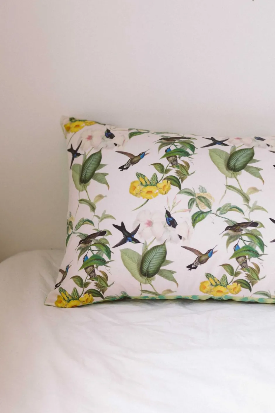 Sale Lazybones Hummingbird Pillowcase Set *Organic Cotton