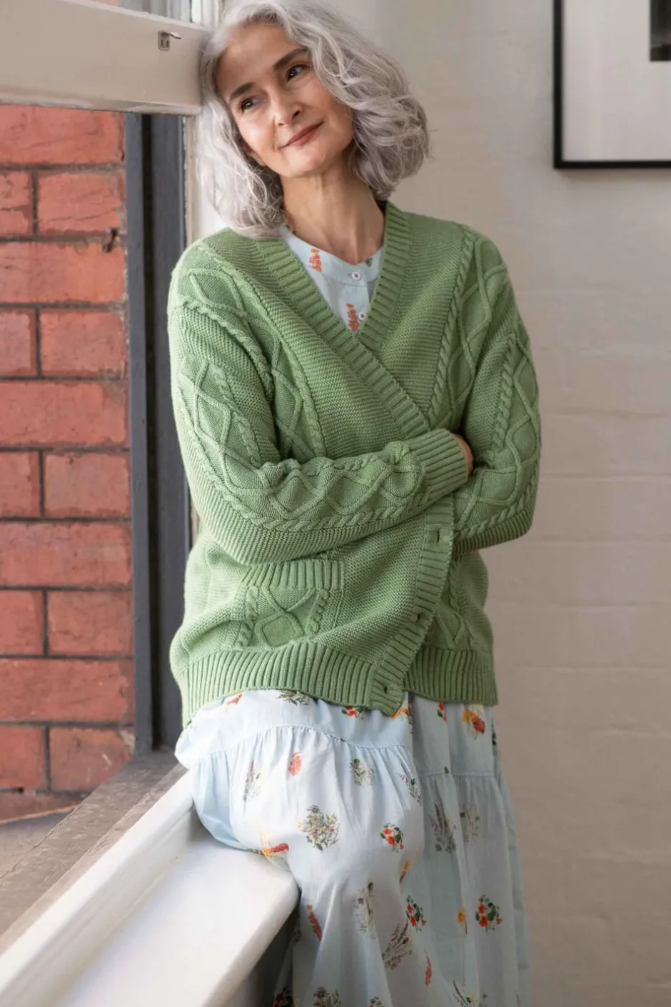 ingrid_dress_wildflowers_organic_cotton_5.webp Cheap Lazybones Ingrid Dress Wildflowers *Organic Cotton