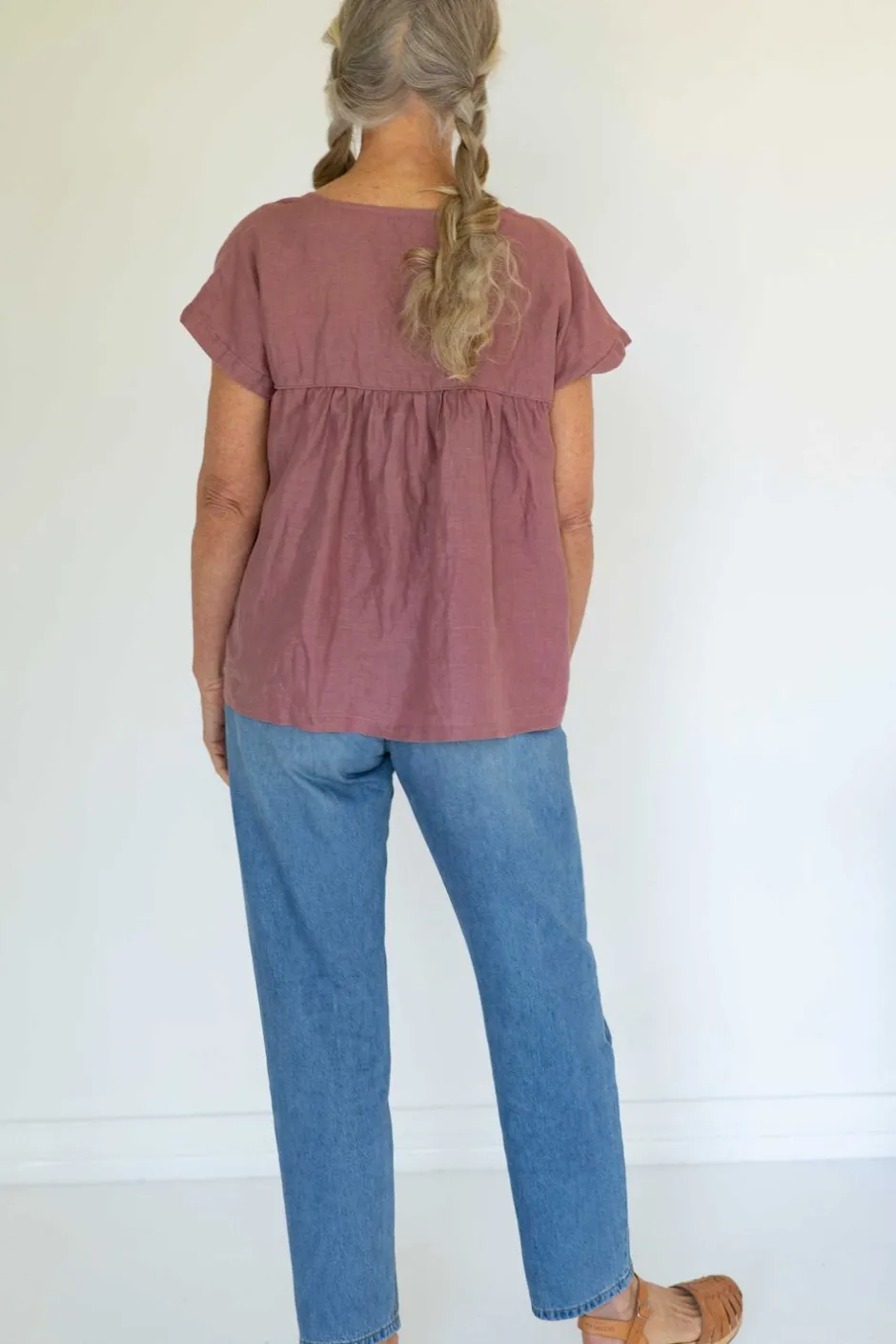 julia_top_woodrose_2.webp Sale Lazybones Julia Top Woodrose