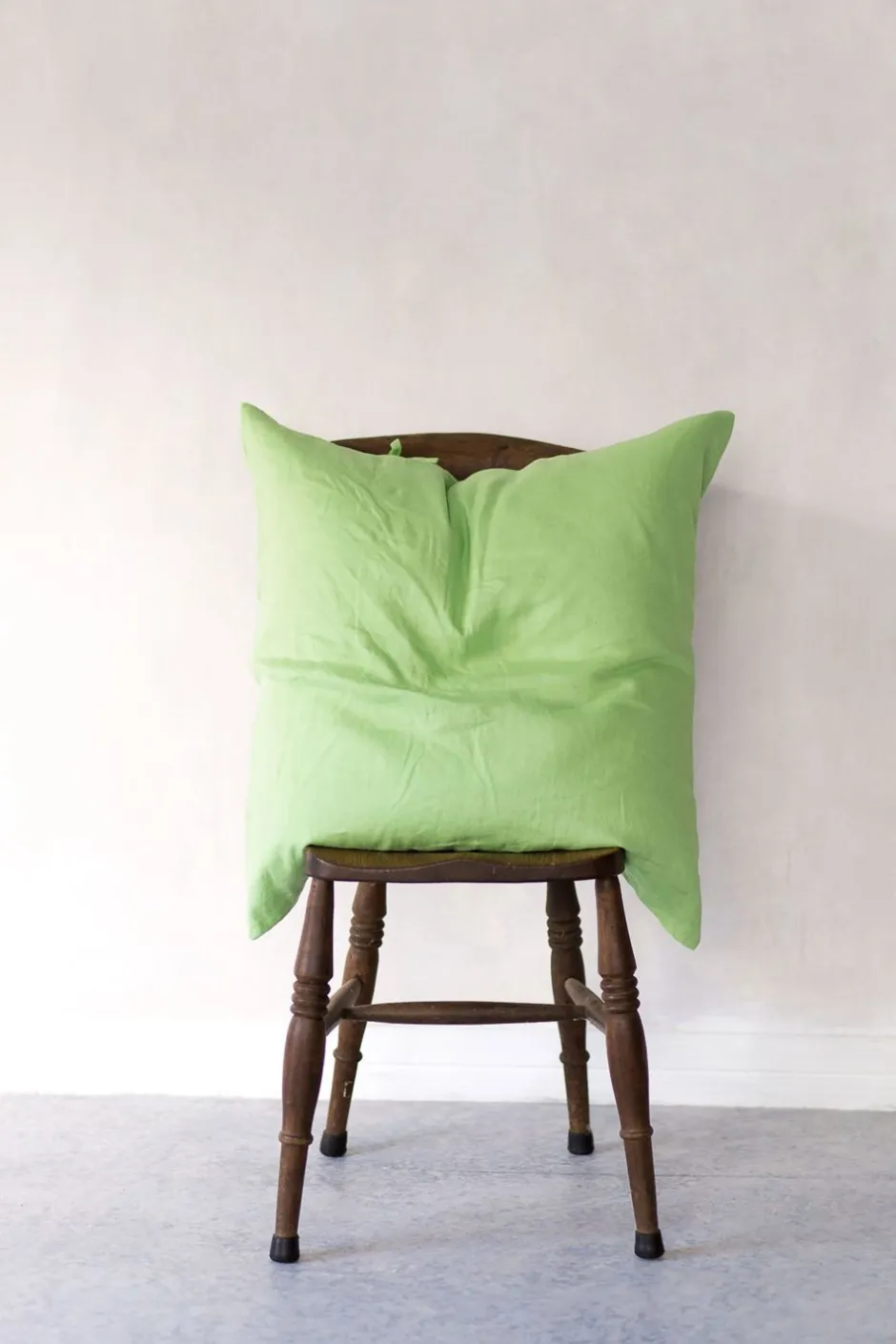 Sale Lazybones Linen Euro Set In Apple