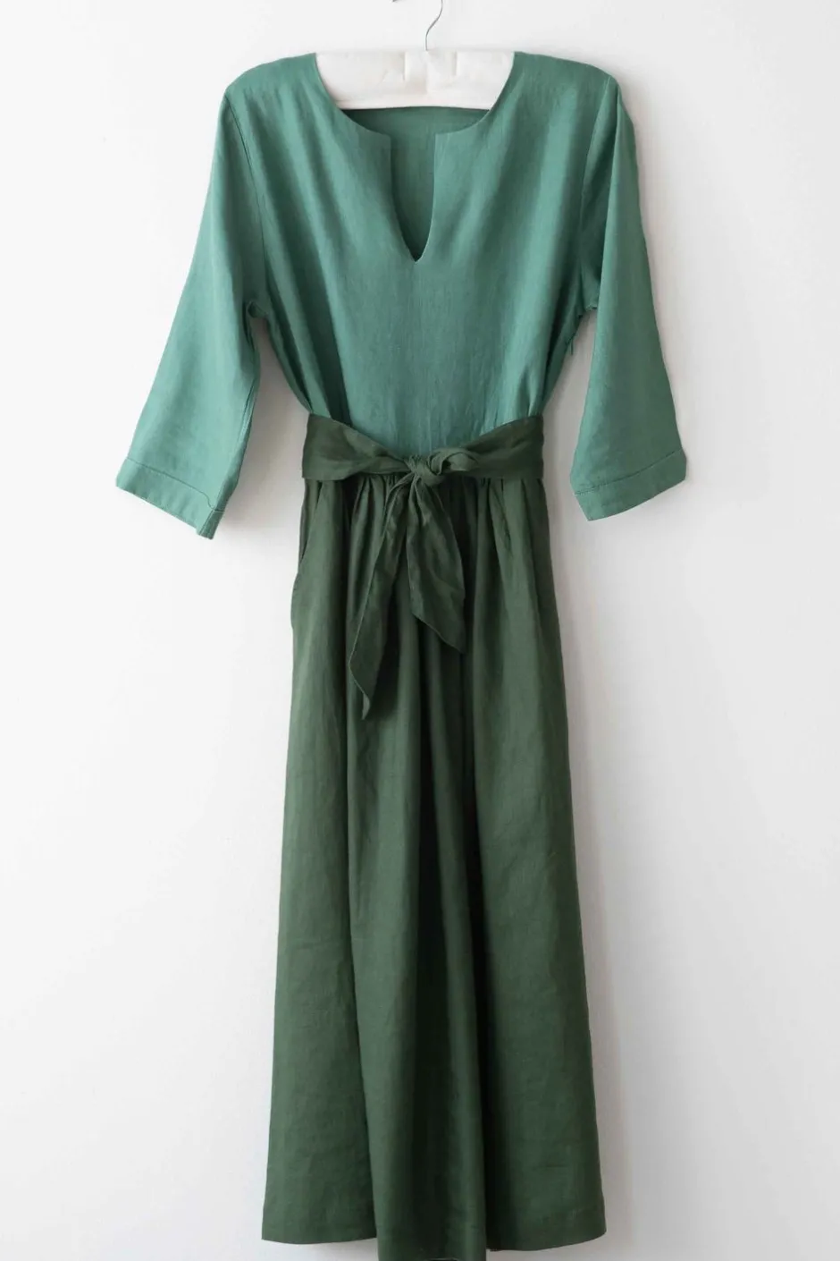 michaela_dress_evergreen_6.webp Flash Sale Lazybones Michaela Dress Evergreen