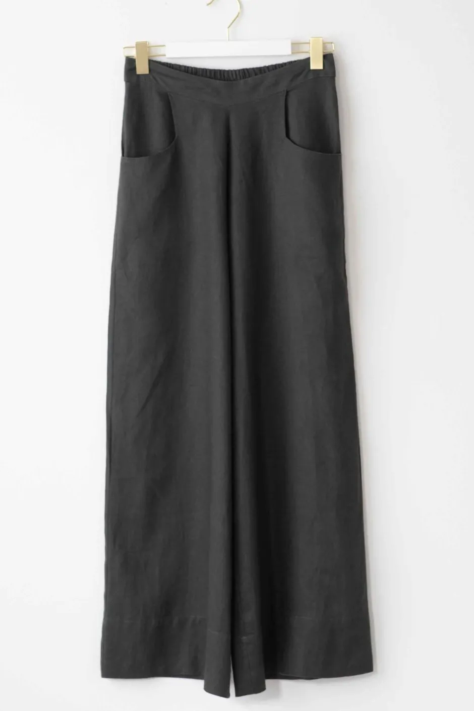 Cheap Lazybones Ollie Linen Pant Carbon