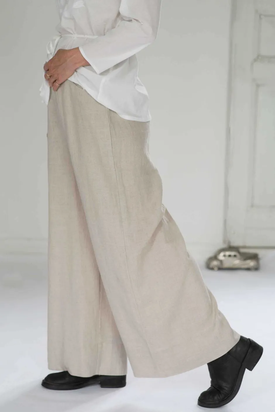 Fashion Lazybones Ollie Pant Oatmeal