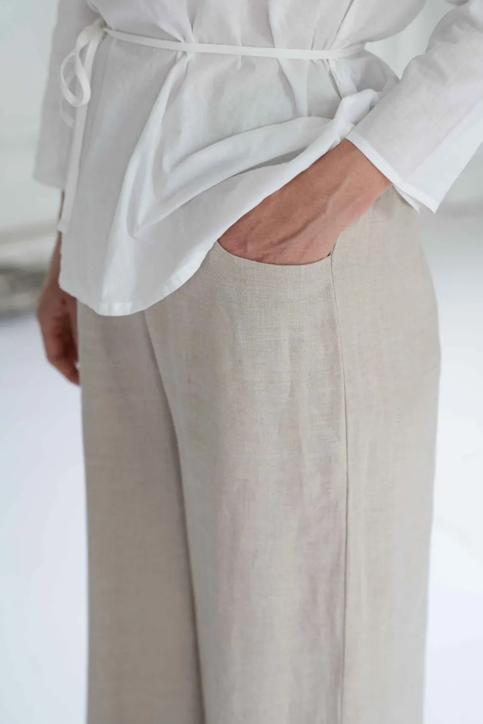 Fashion Lazybones Ollie Pant Oatmeal