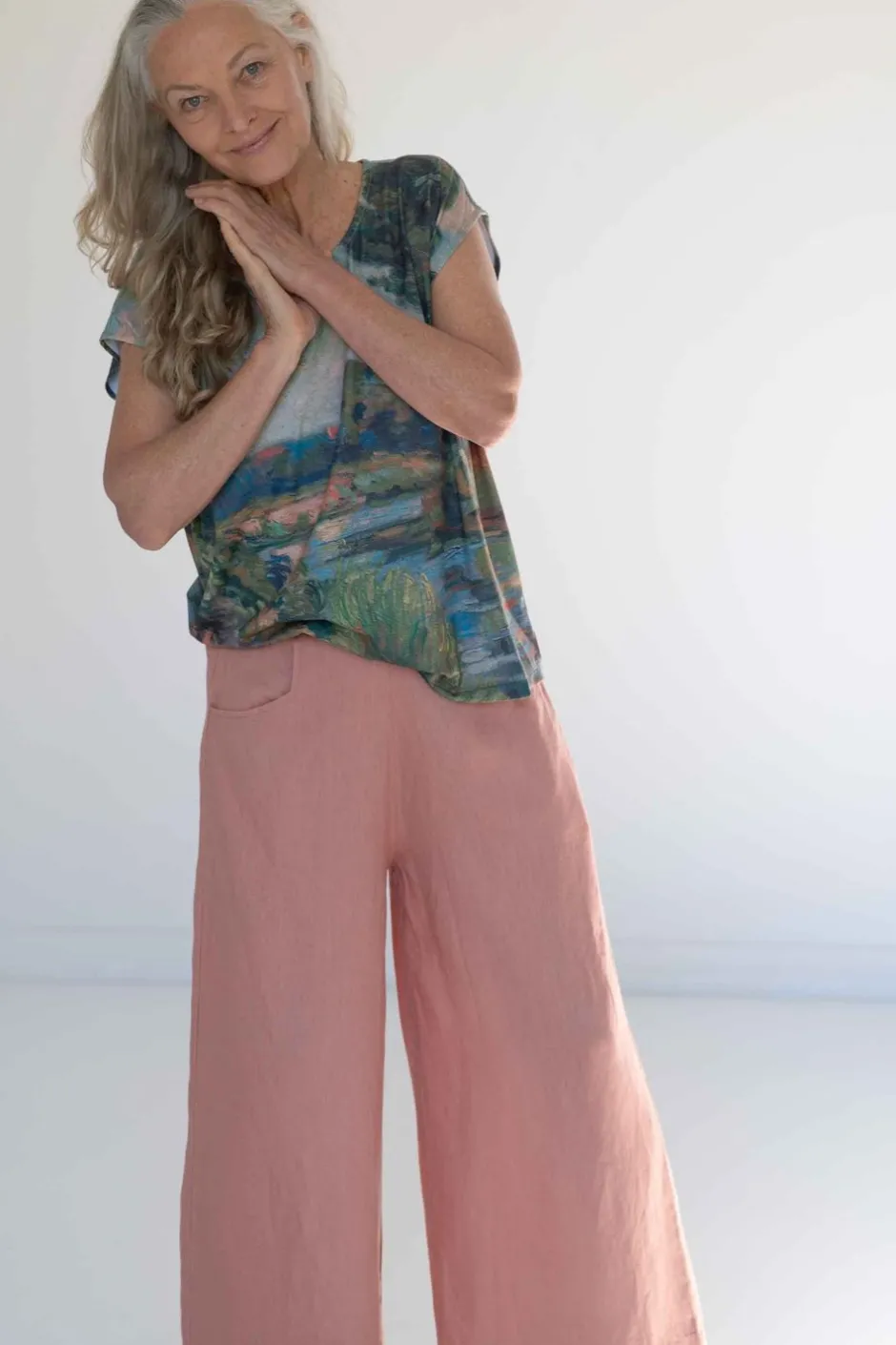 ollie_pants_in_clay_4.webp Sale Lazybones Ollie Pants In Clay