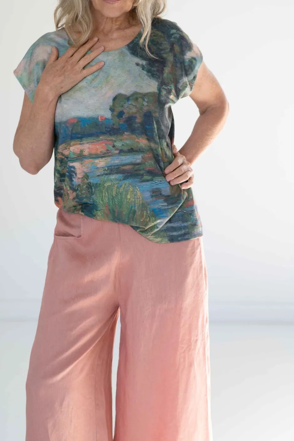 ollie_pants_in_clay_5.webp Sale Lazybones Ollie Pants In Clay