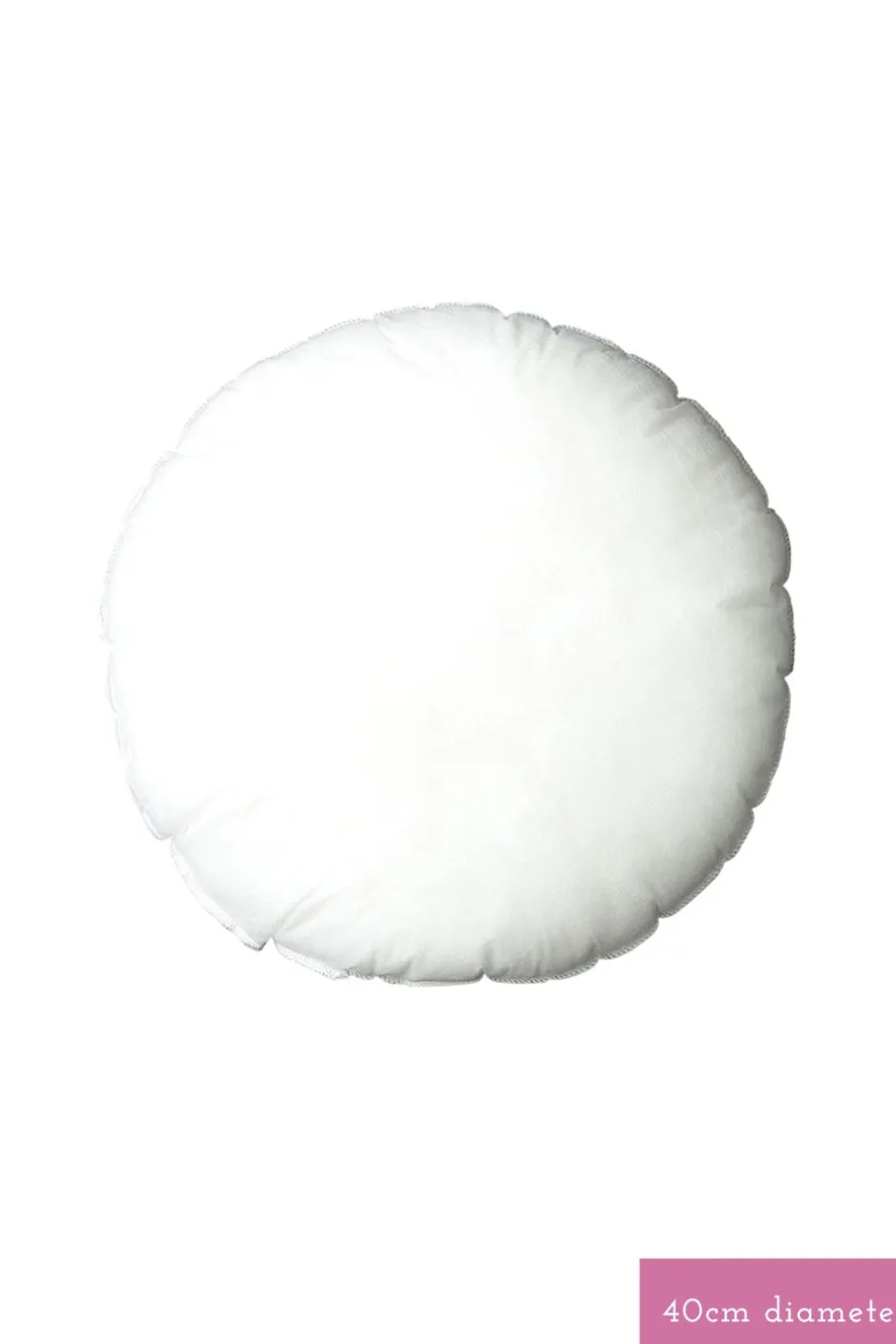 New Lazybones Pet 40Cm Small Round Cushion Insert