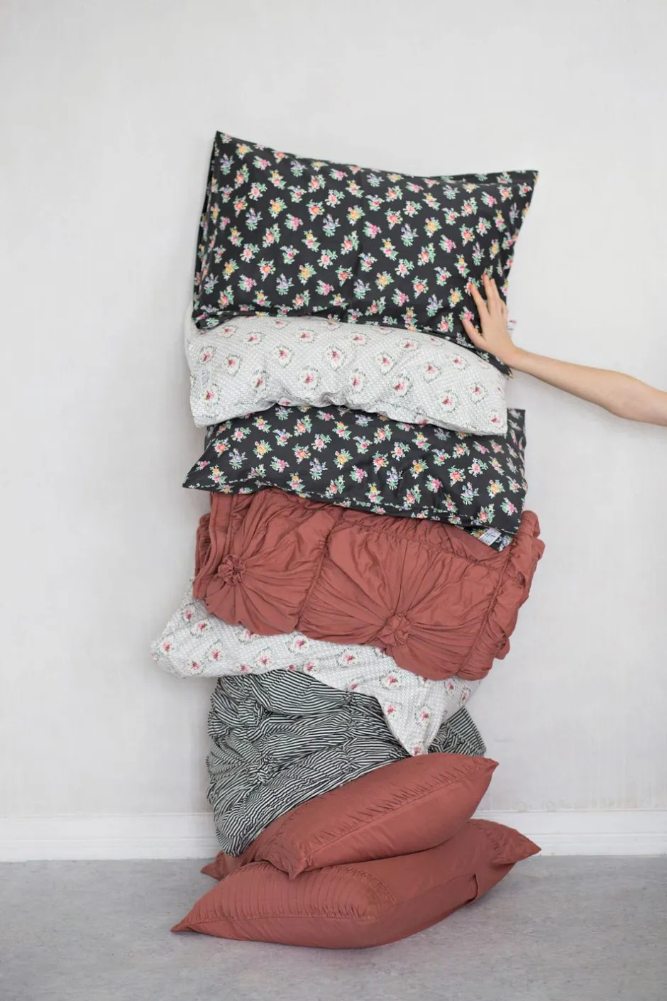 pillowcase_set_in_prairie_organic_cotton_3.webp Sale Lazybones Pillowcase Set In Prairie *Organic Cotton