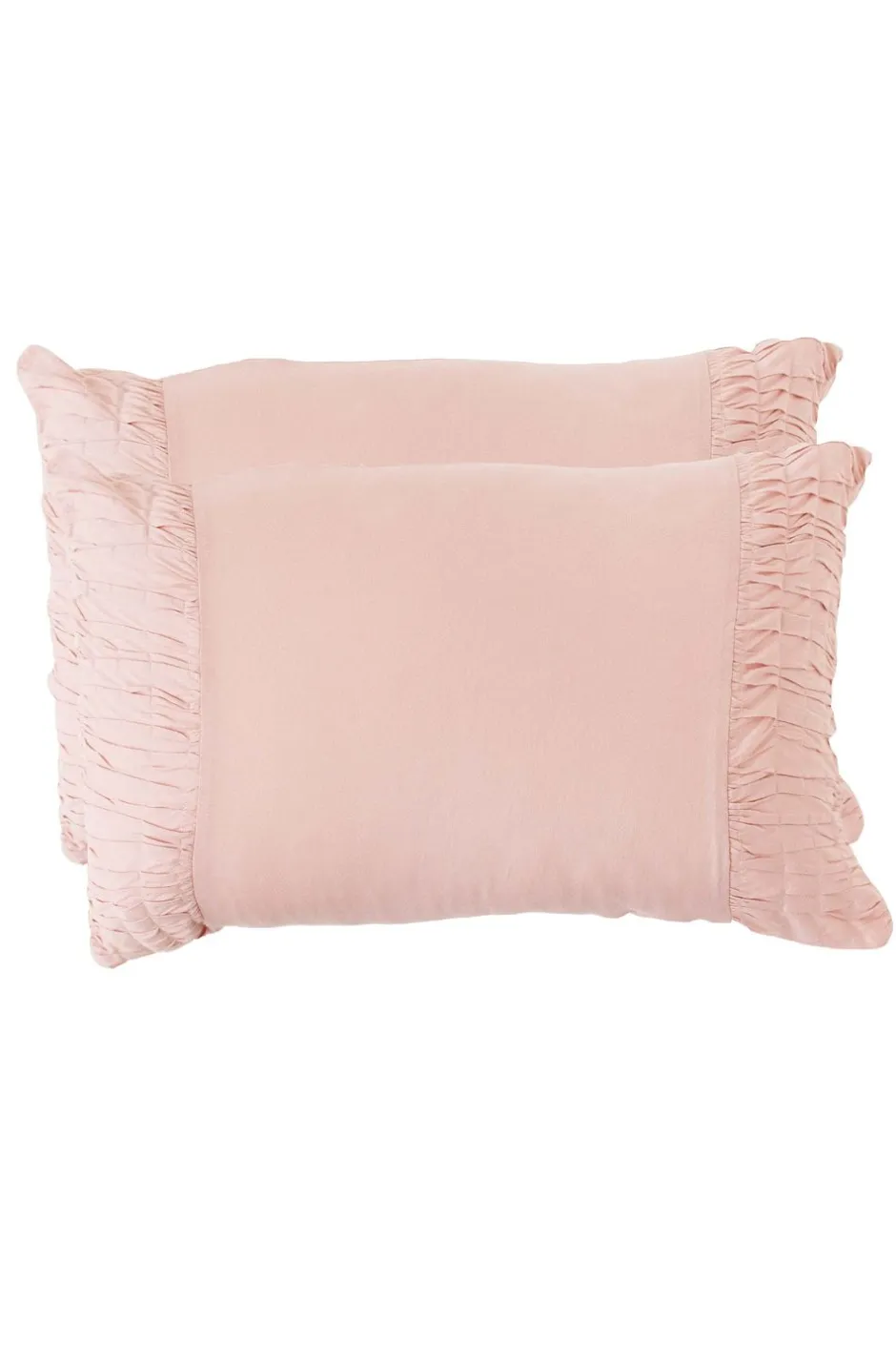 rosette_pillowcase_set_in_tuscan_pink_organic_cotton_2.webp Discount Lazybones Rosette Pillowcase Set In Tuscan Pink *Organic Cotton