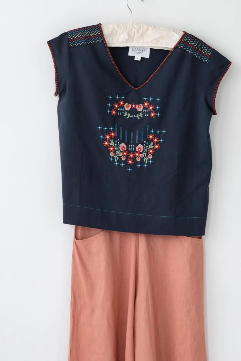 sarah_top_parisian_blue_6.webp Fashion Lazybones Sarah Top Parisian Blue