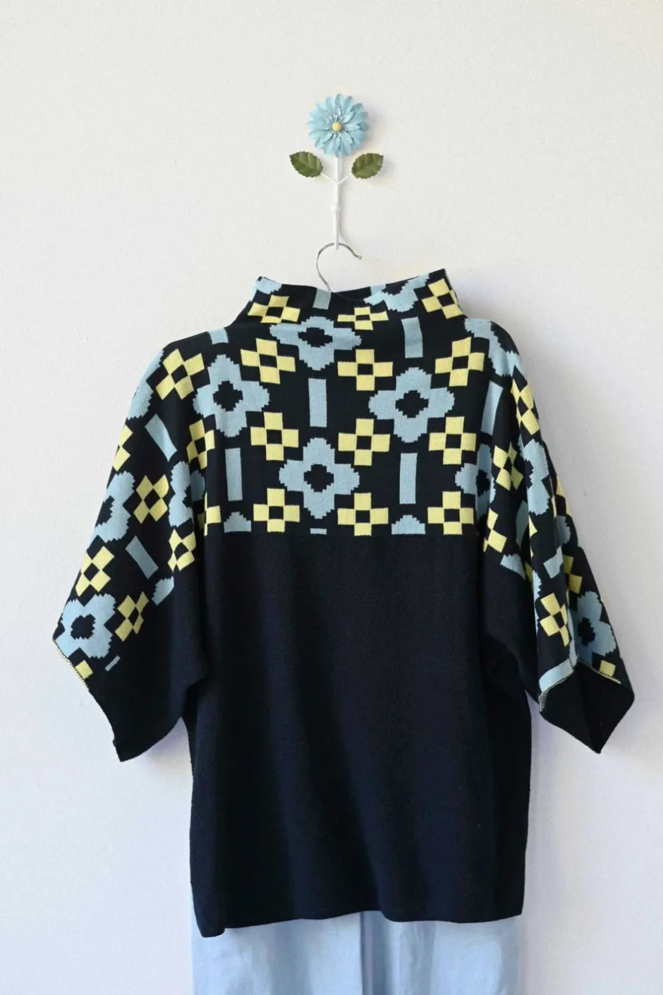 tamara_jumper_in_bellis_organic_cotton_3.webp Shop Lazybones Tamara Jumper In Bellis *Organic Cotton