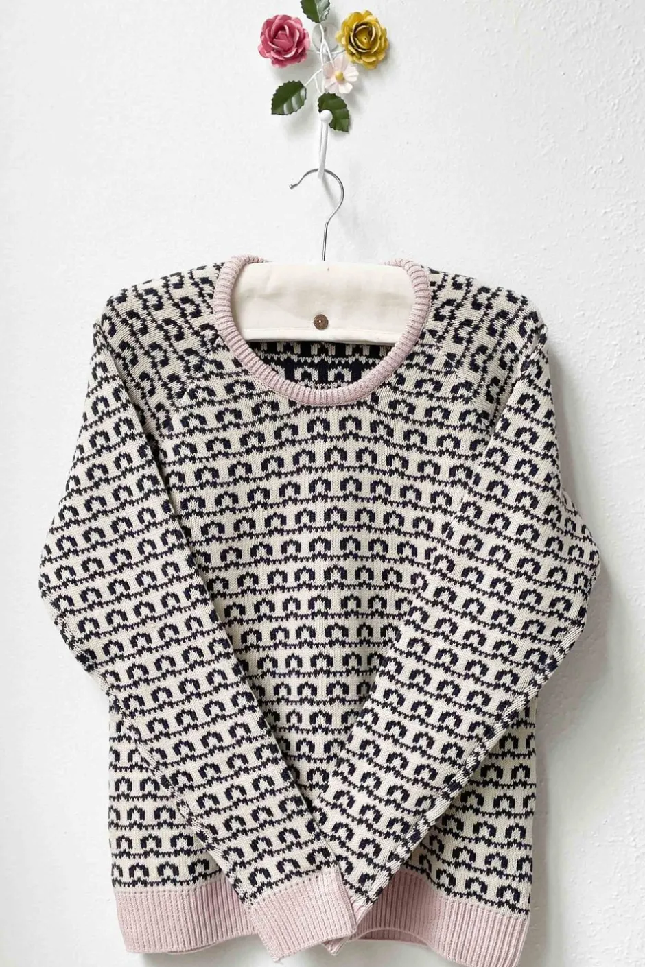 New Lazybones Tilda Jumper In Loop *Organic Cotton