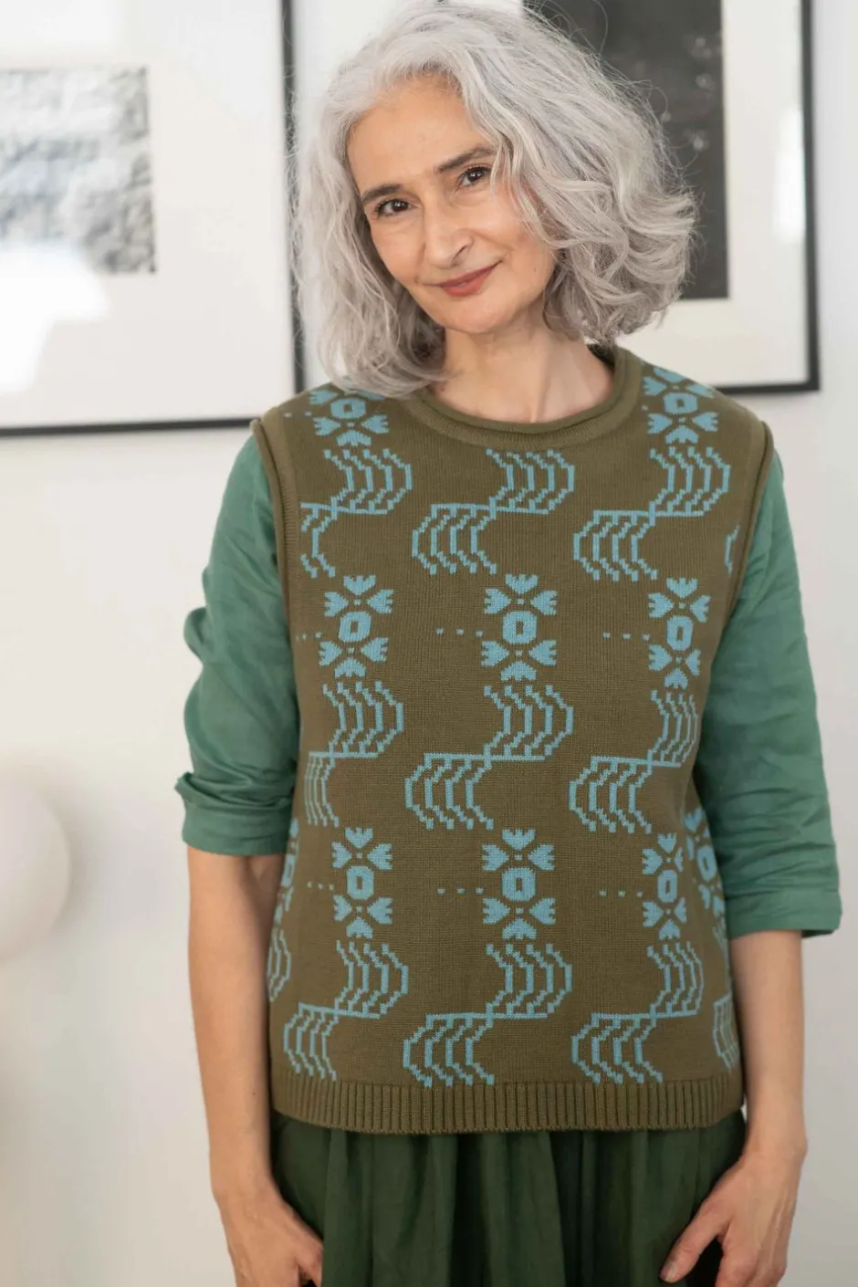 Fashion Lazybones Valerie Vest Lisbon *Organic Cotton