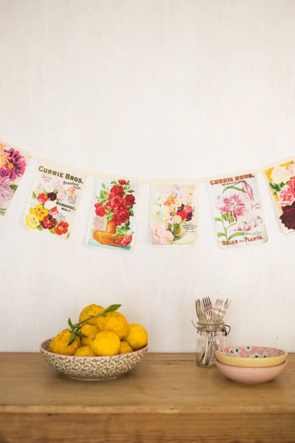 Discount Lazybones Vintage Flower Garland *Organic Cotton