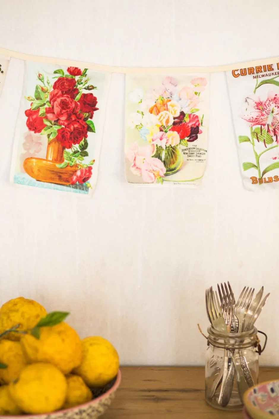 Discount Lazybones Vintage Flower Garland *Organic Cotton