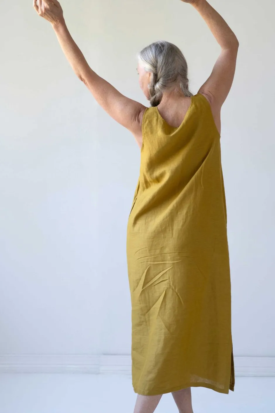 ziggy_dress_olivine_5.webp Cheap Lazybones Ziggy Dress Olivine
