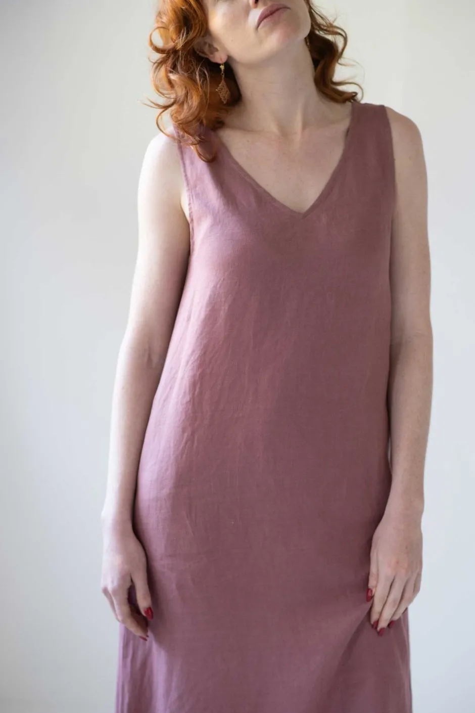 ziggy_dress_woodrose_2.webp Cheap Lazybones Ziggy Dress Woodrose