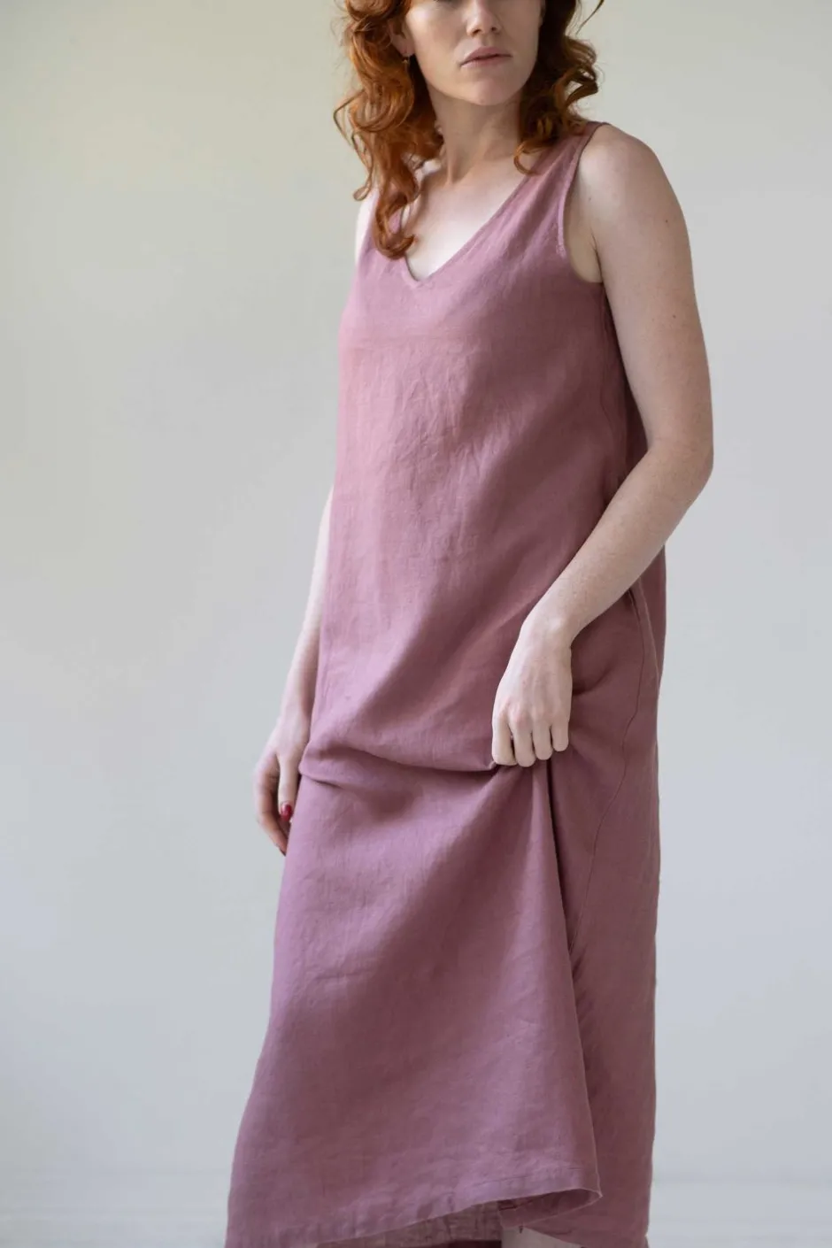 ziggy_dress_woodrose_4.webp Cheap Lazybones Ziggy Dress Woodrose